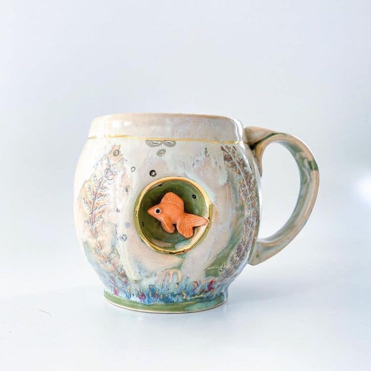 Ceramic Animal Mugs by AP Curiosities