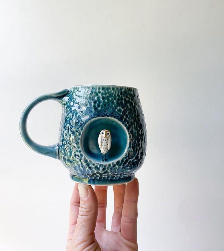 Ceramic Animal Mugs by AP Curiosities