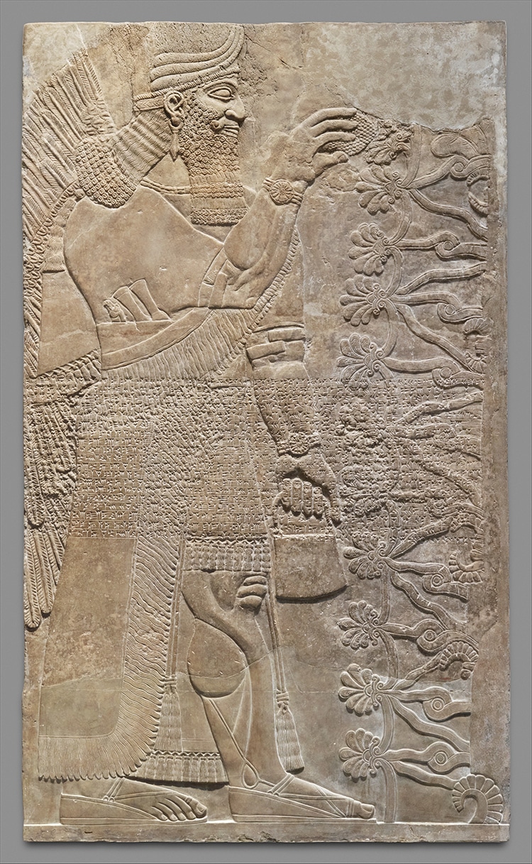 Wall Relief Genie Northwest Palace Nimrud, Iraq