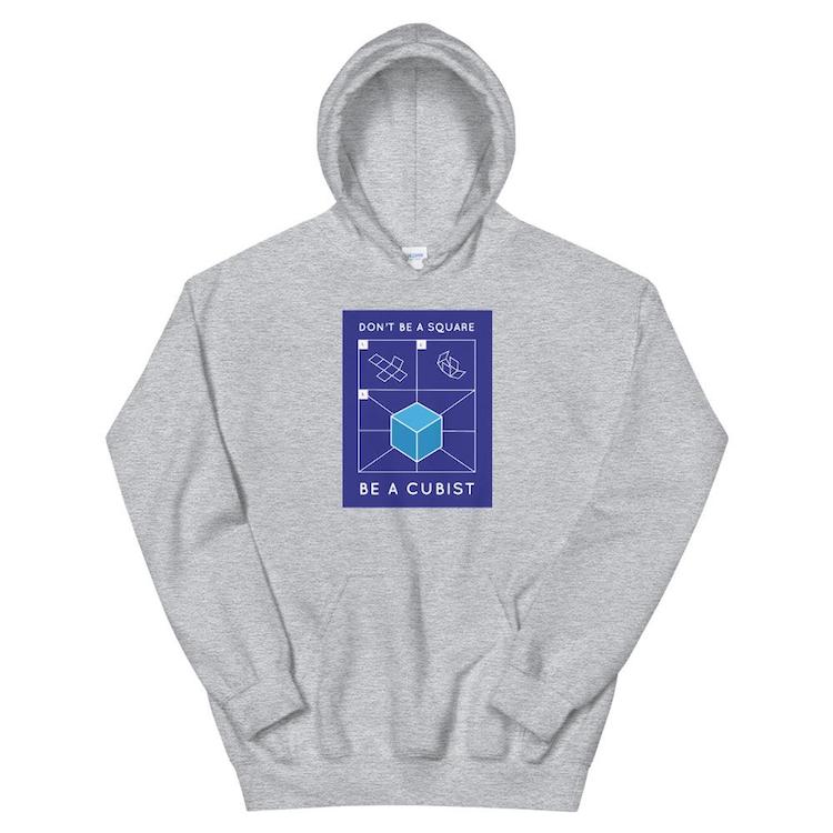 sudadera cubista