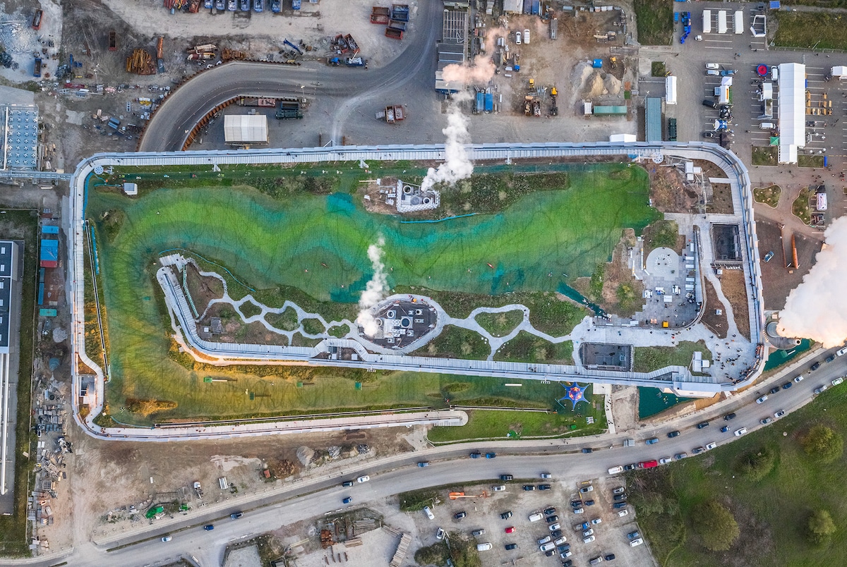 Copenhill from Above - Bjarke Ingel Group’s Copenhill Is a Power Plant With a Ski Slope on Top