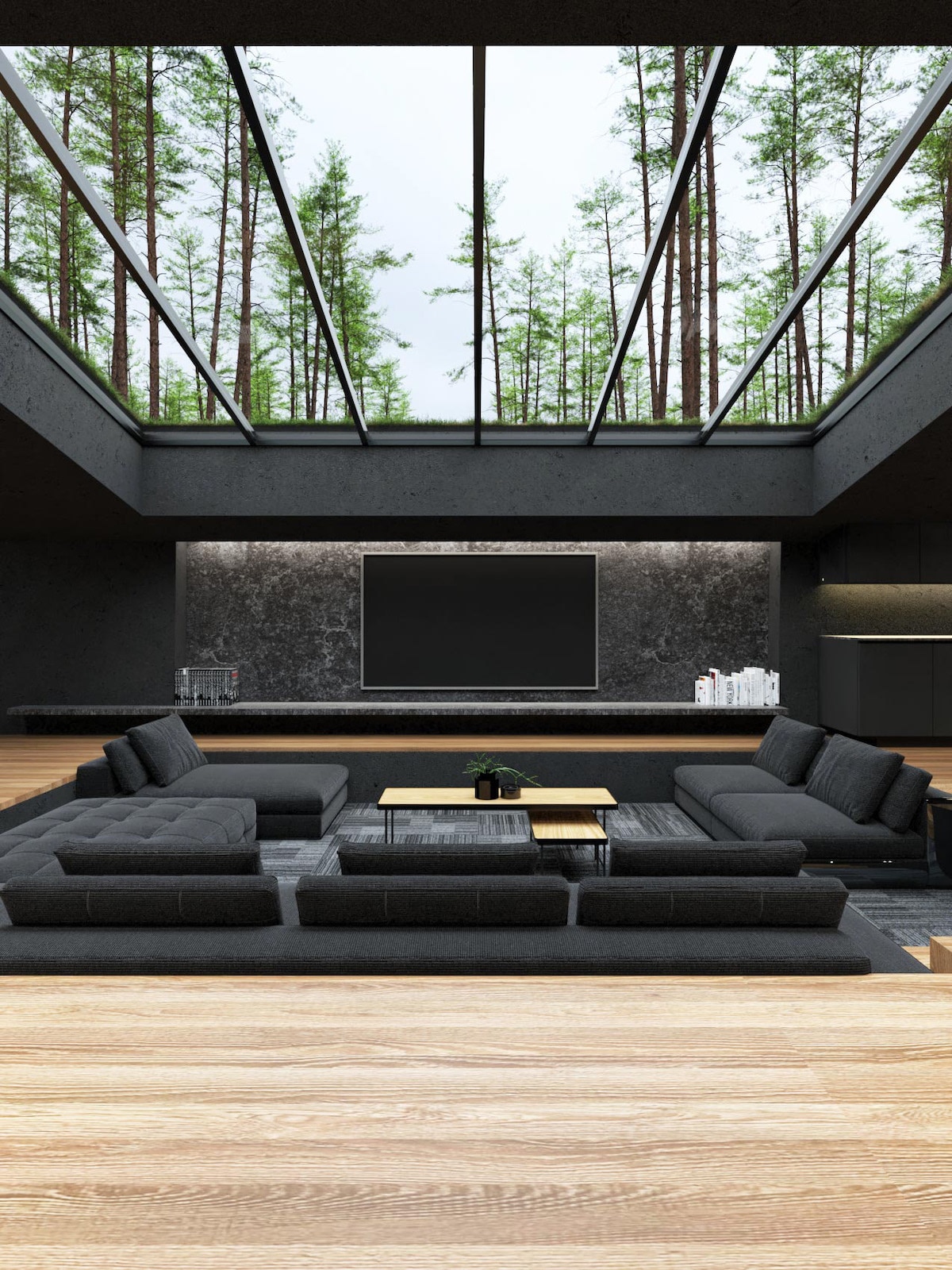 Architect Designs 'Black Villa' Getaway in Rural New York