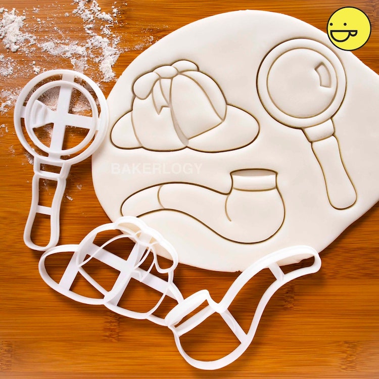 Sherlock Holmes Cookie Cutters