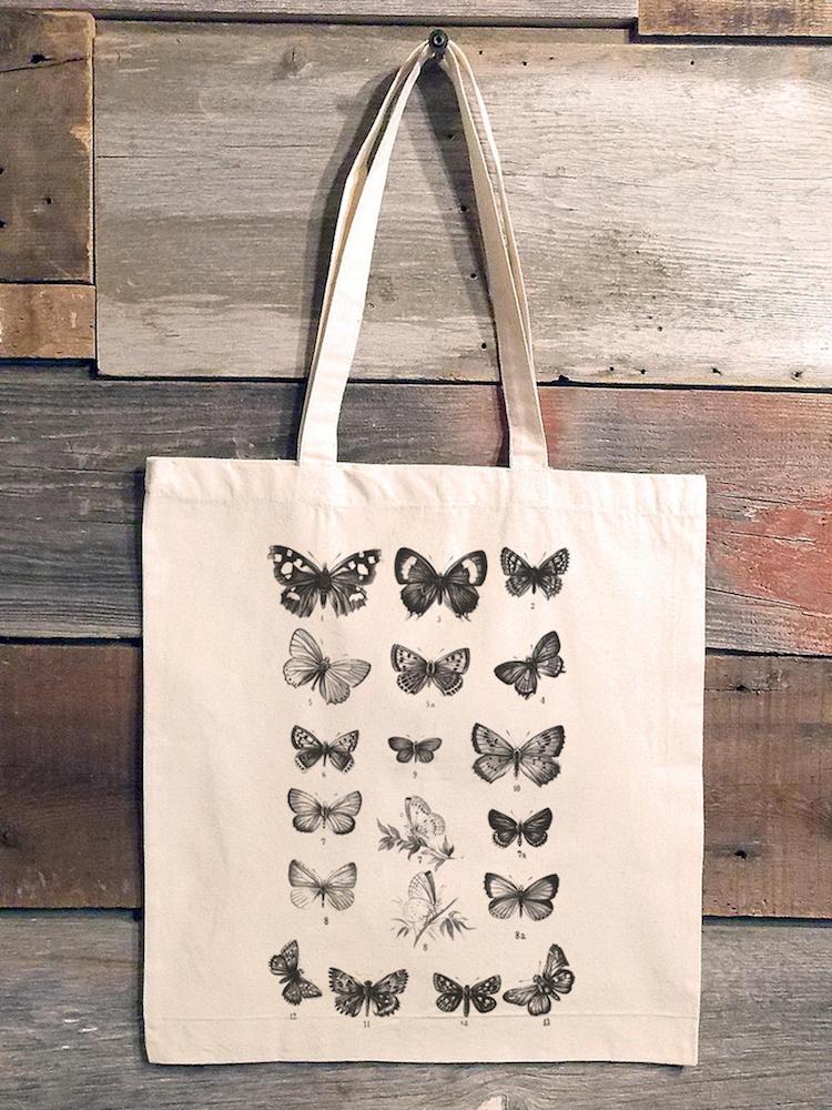 Butterfly Tote Bag