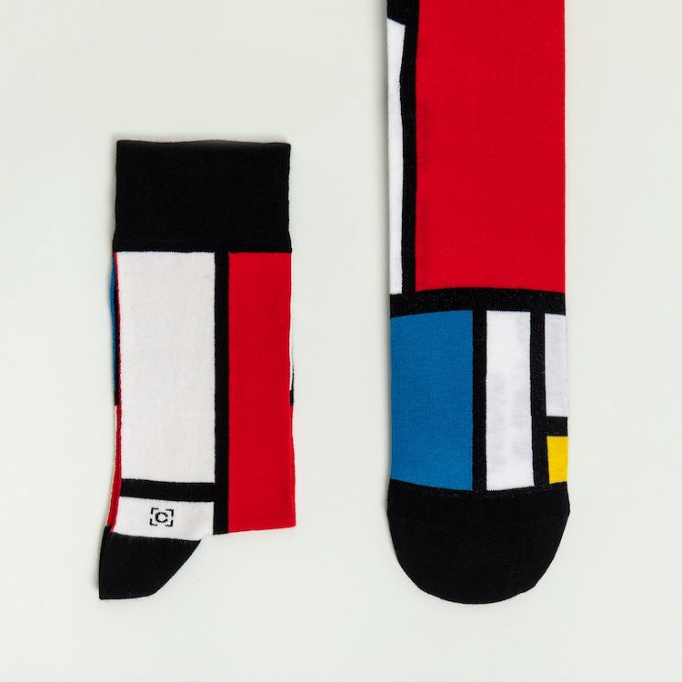 calcetines de pinturas por Curator Socks