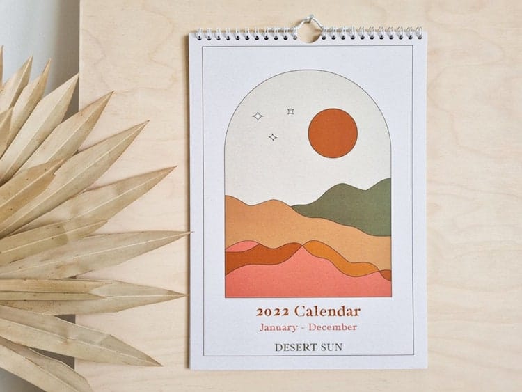 Desert Calendar