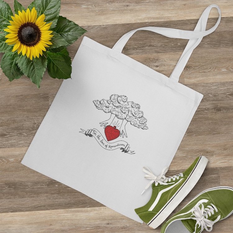 For the Love of Romanticism Tote Bag