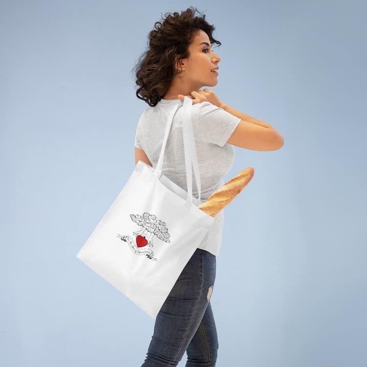For the Love of Romanticism Tote Bag