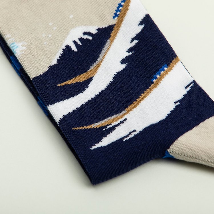 The Great Wave Socks
