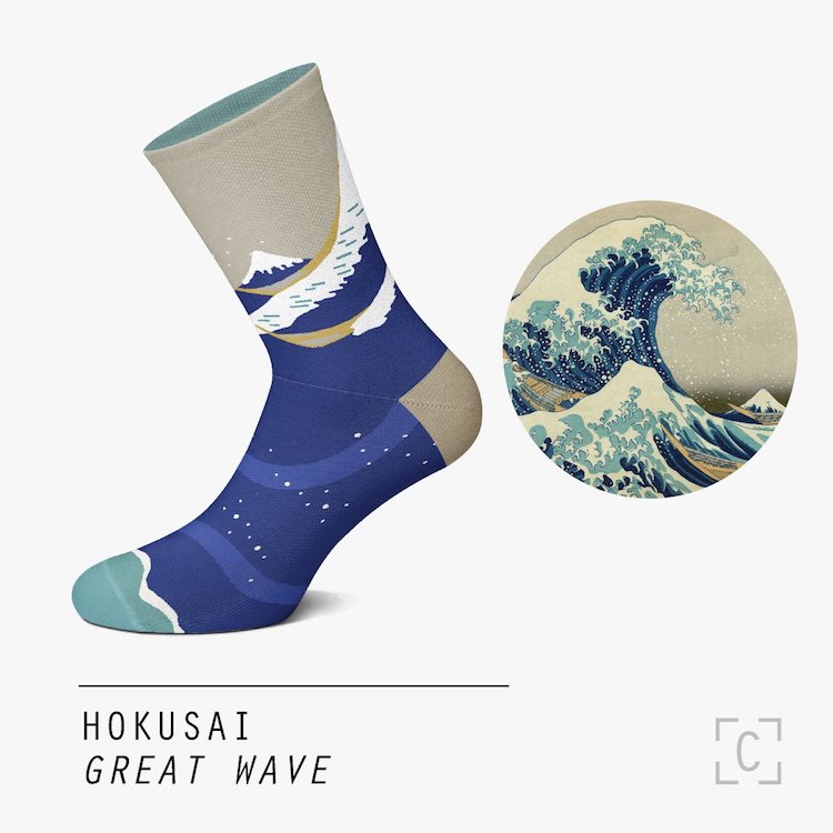 The Great Wave Socks