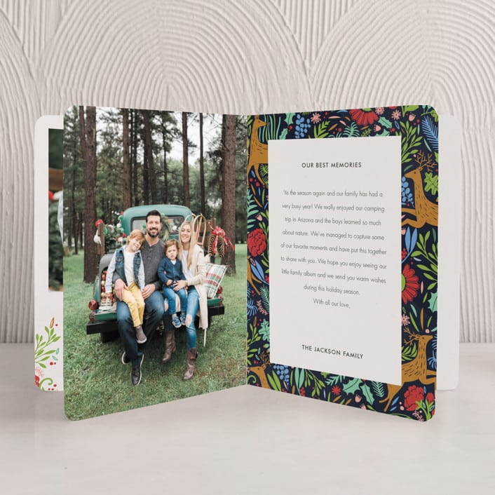 Minted Christmas Photo Booklet