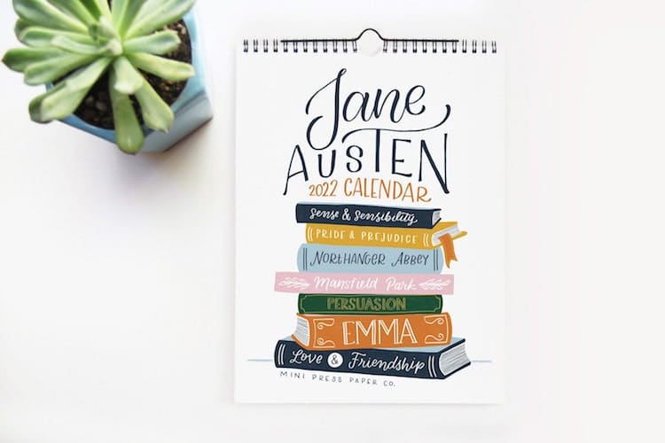 Jane Austen Calendar