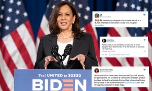 Kamala Harris' Vice-Presidential Win Inspires Emotion Online