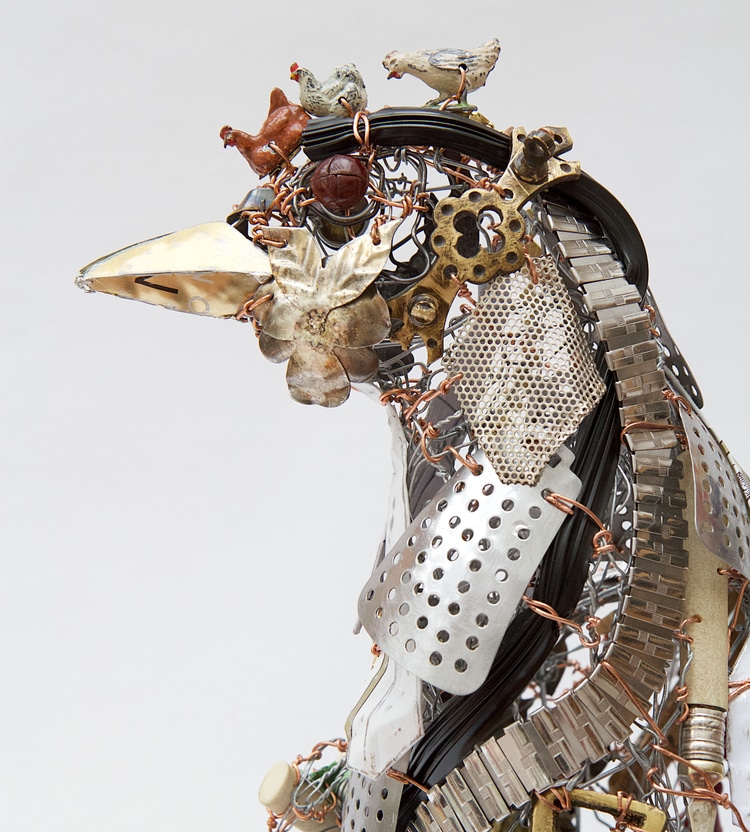 Metal Animal Sculptures by Barbara Franc