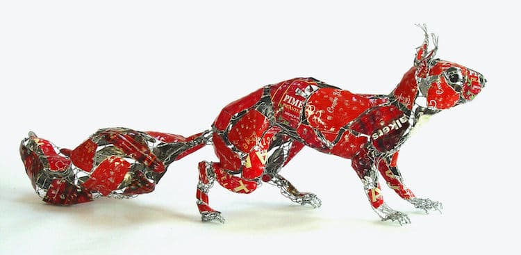 Metal Animal Sculptures by Barbara Franc