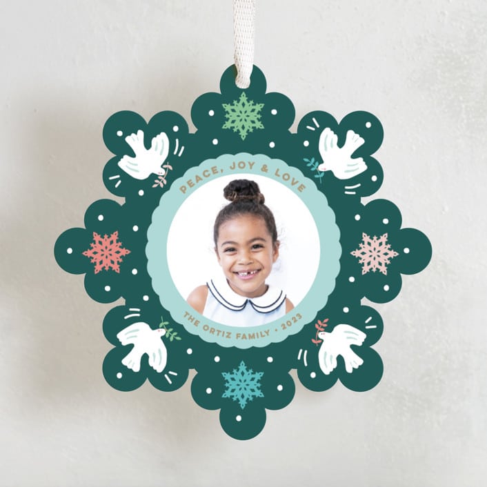 Minted Photo Christmas Ornaments