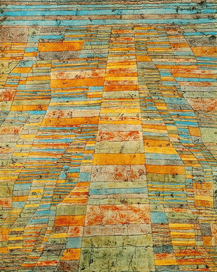 Carreteras y caminos de Paul Klee
