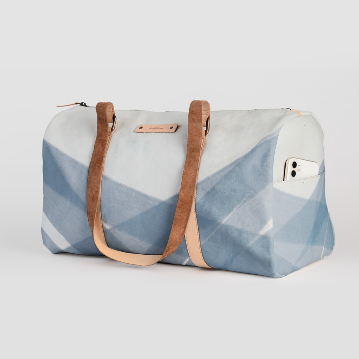 Personalized duffel bag