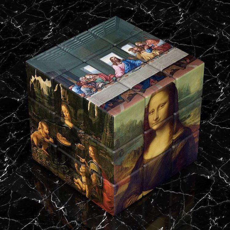 Renaissance Painting Rubik's Cube