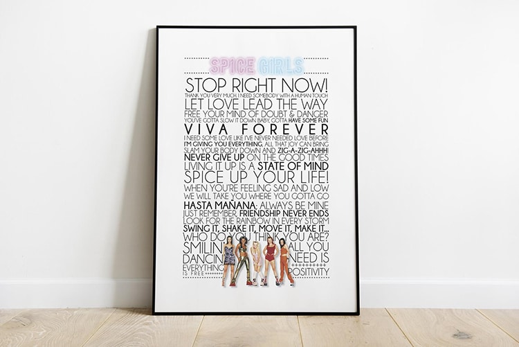 Spice Girls Poster