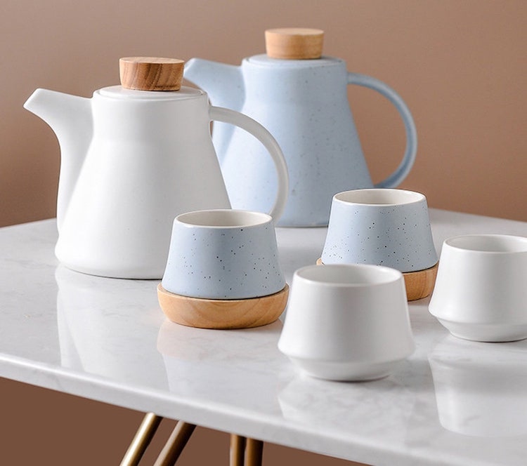 Porcelain Ceramic Tea Set