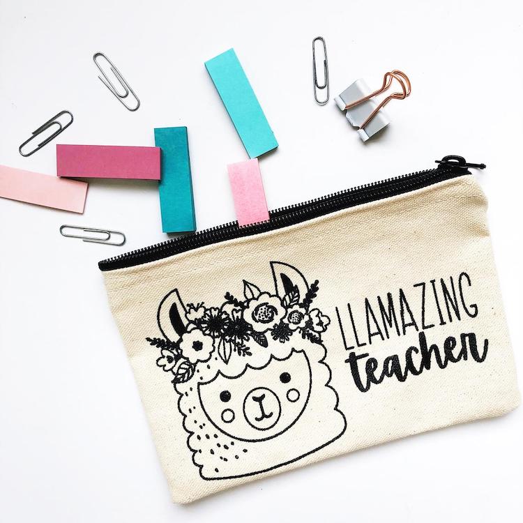 Llama Pencil Case