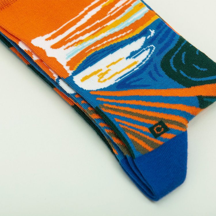 calcetines de pinturas por Curator Socks