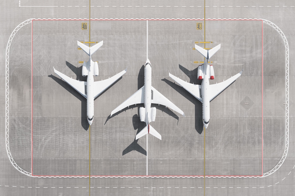 Airplanes Grounded During Coronavirus