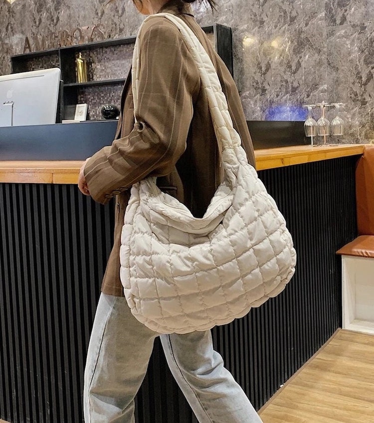 Quilted Puffer Bag