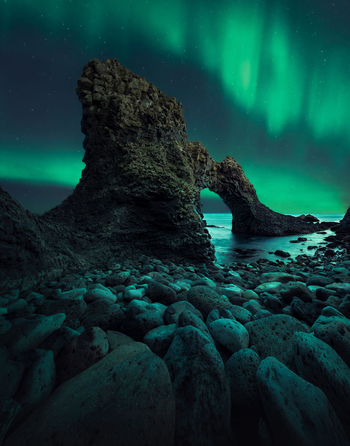 aurora boreal del concurso Photographer of the Year