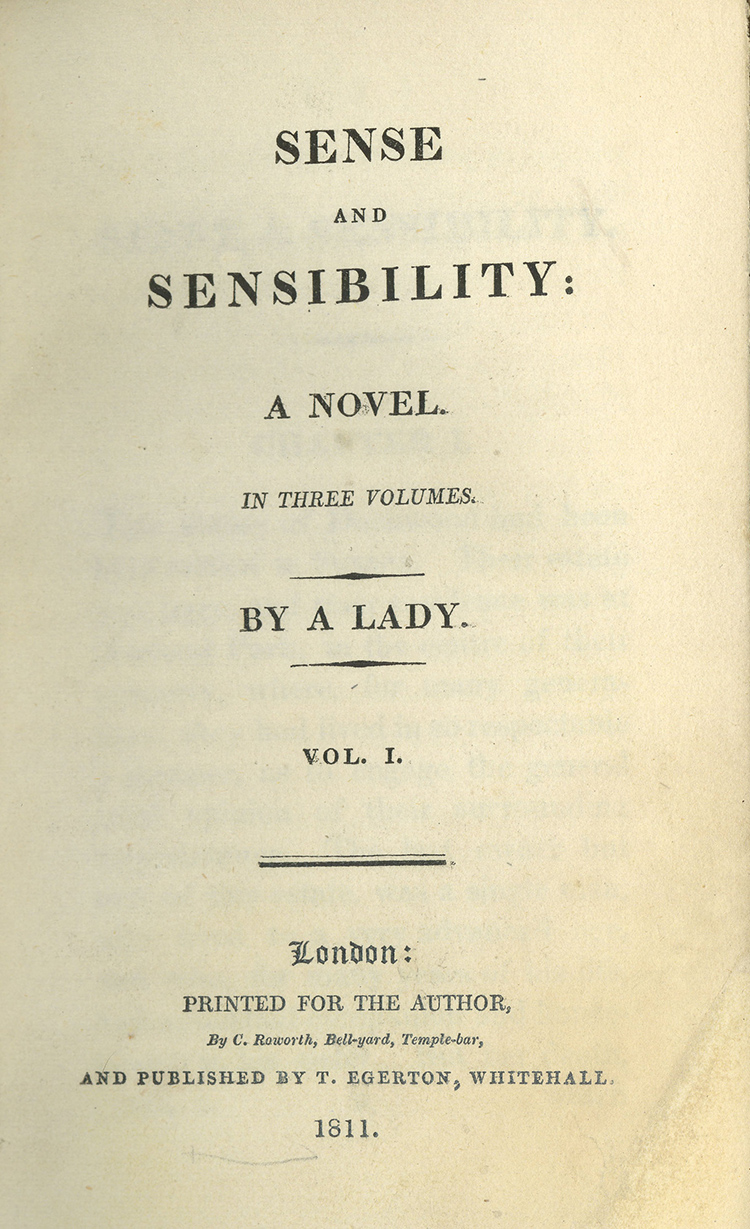 Sense and Sensibility Jane Austen Author Facts Life