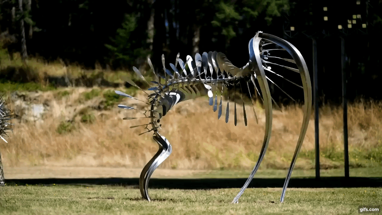 Torso Anthony Howe Kinetic Sculpture