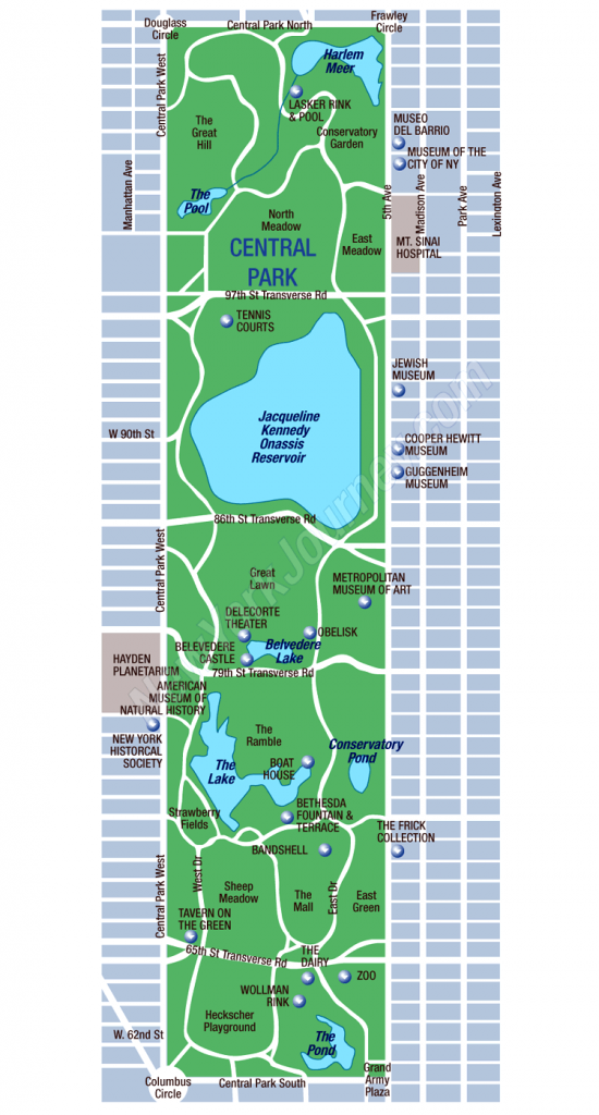 NYC's Central Park The Design, Village, & Many Features of It