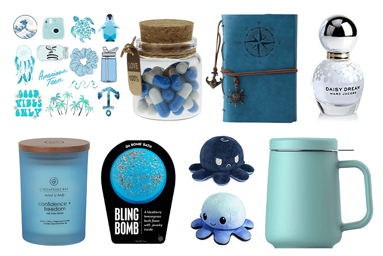 Blue Gift Basket - 64 Products to Help You Create the Perfect Color-Themed Gift Basket