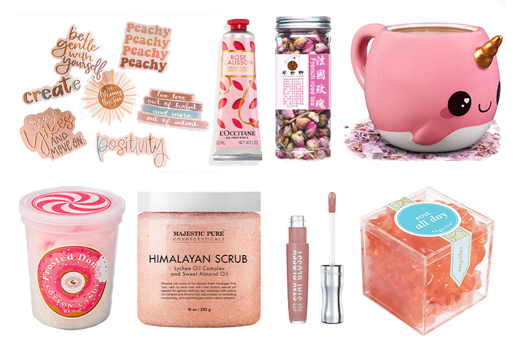 Pink Gift Basket - 64 Products to Help You Create the Perfect Color-Themed Gift Basket