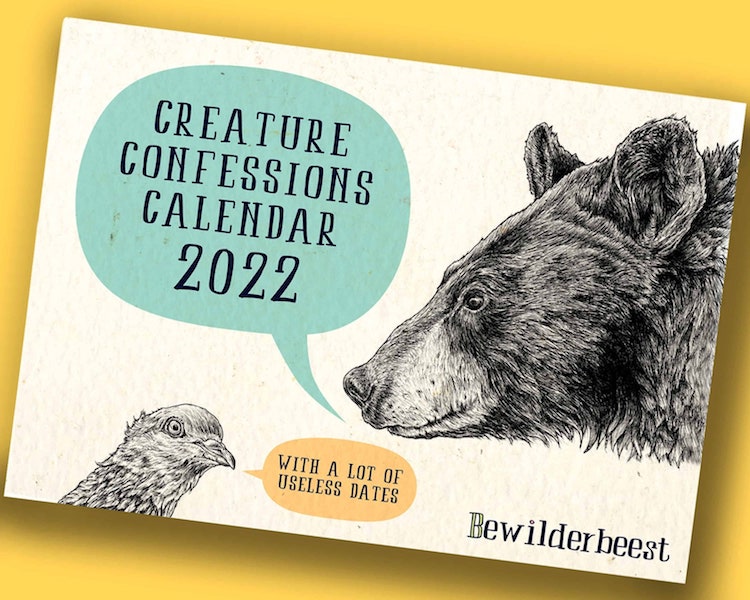 Creature Confessions Calendar