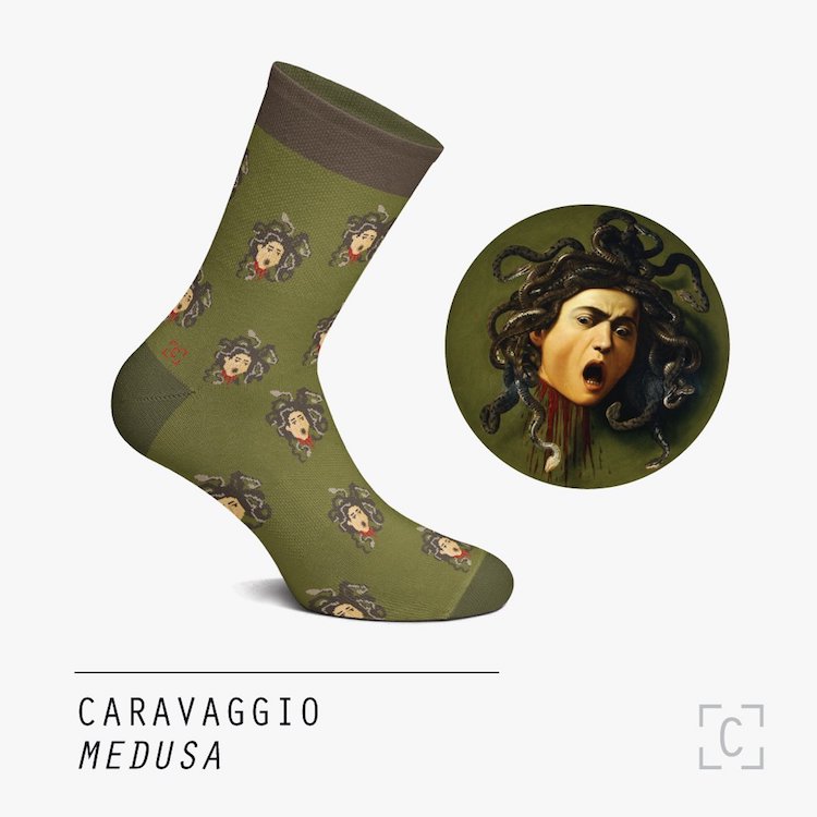 calcetines de arte por Curator Socks