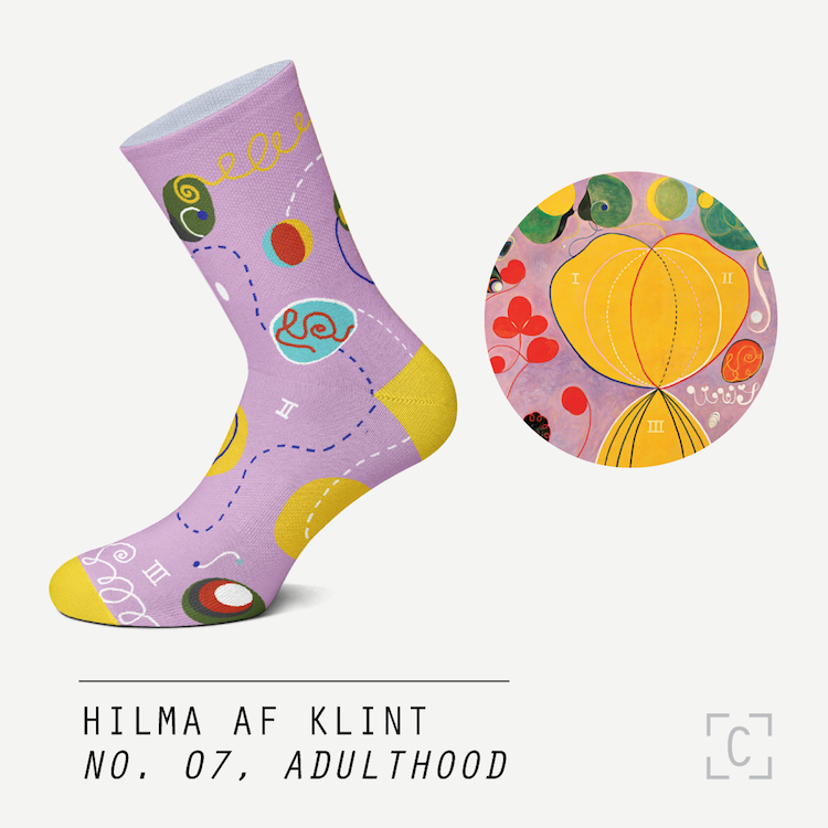 calcetines de arte por Curator Socks