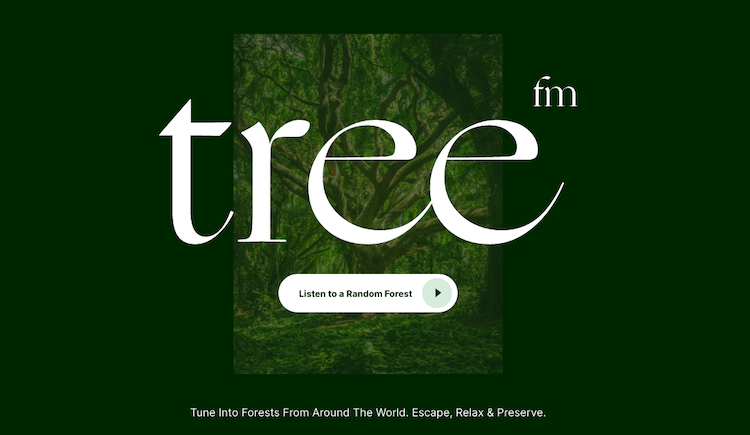 Listen to Forest Sounds on Tree.fm