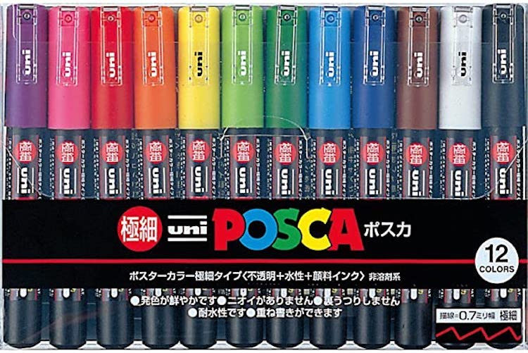 Uni-Posca Paint Marker Pens