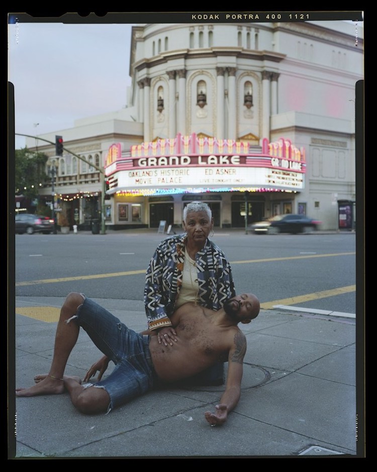 Woman Holding Son Like Pieta Art