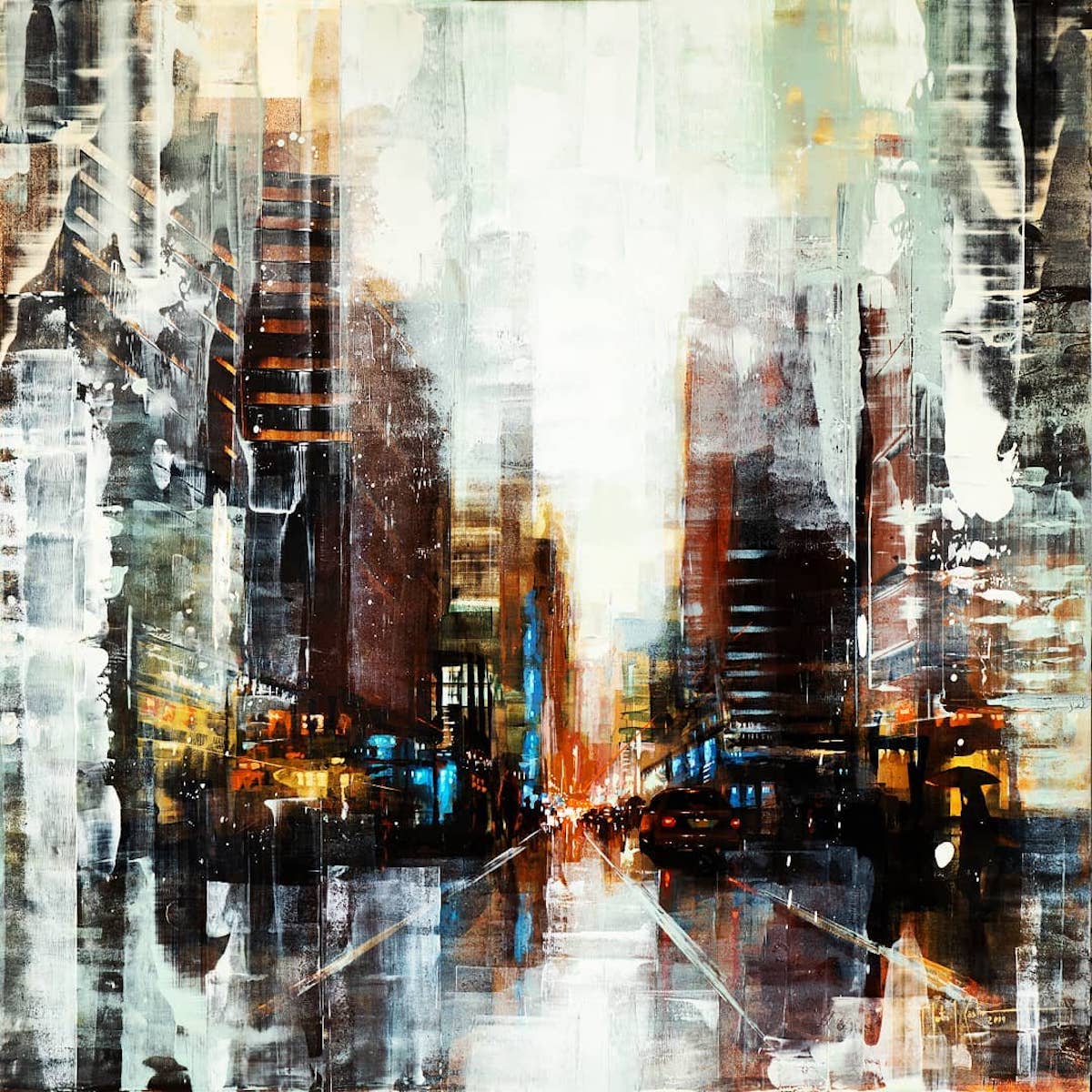 Cityscape Paintings by Martin Koester