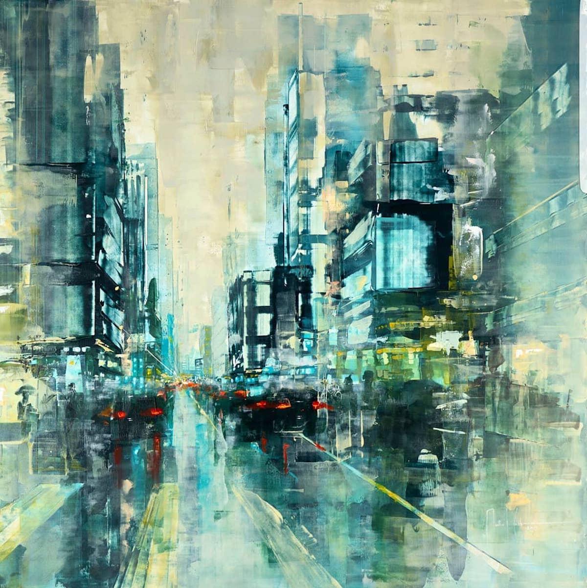 Cityscape Paintings by Martin Koester