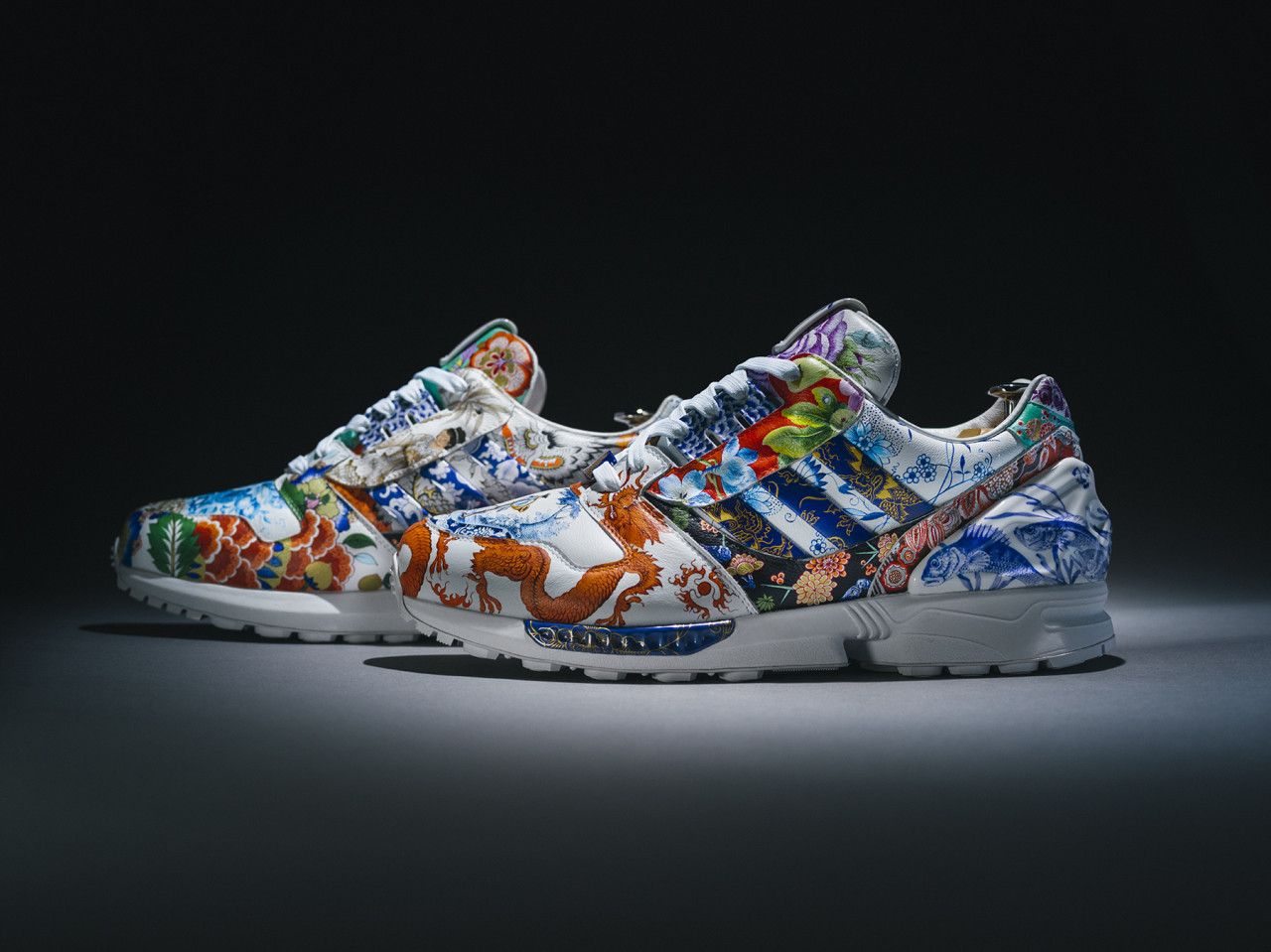 The Hand-Painted Meissen x adidas ZX8000 Porcelain Sneaker