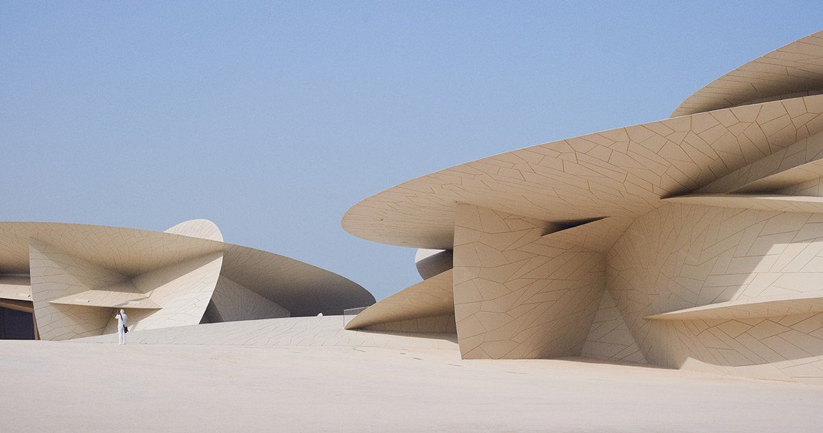 Photographer Captures the Incredibly Abstract National Museum of Qatar