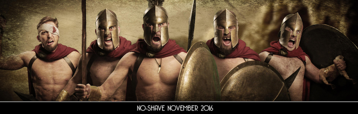 No-Shave November Group Photos