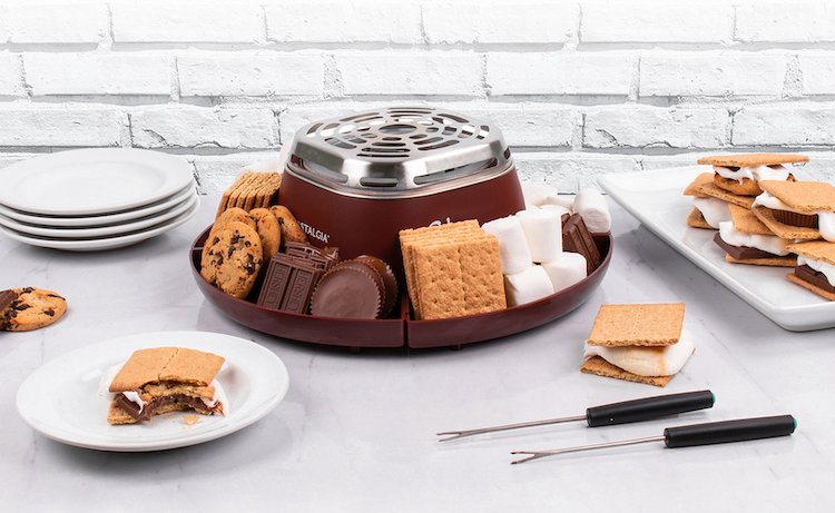 Spread With Nostalgia Indoor Electric S'mores Maker
