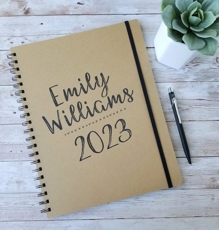 Personalized 2023 Monthly Planner