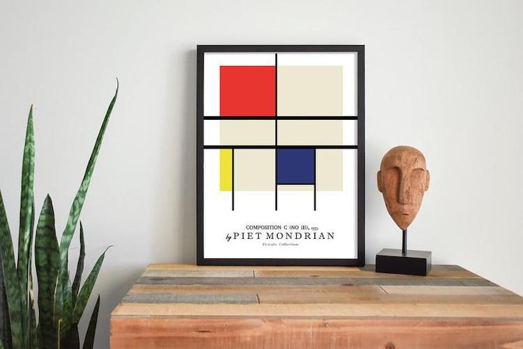 Impresión de Mondrian