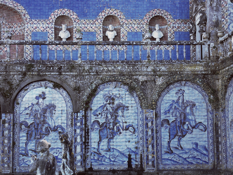 Portuguese Tiles at the Palace of the Marquis of Fronteira